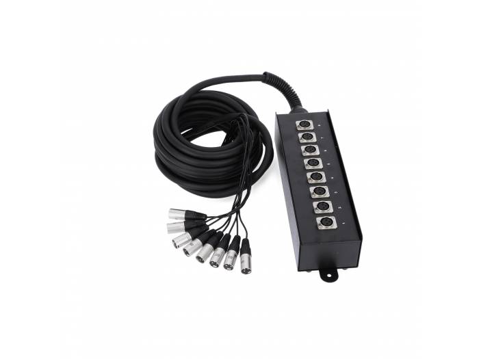 Adam Hall Cables K 8C 10 - Cajetín de Escenario 8/0 10 m