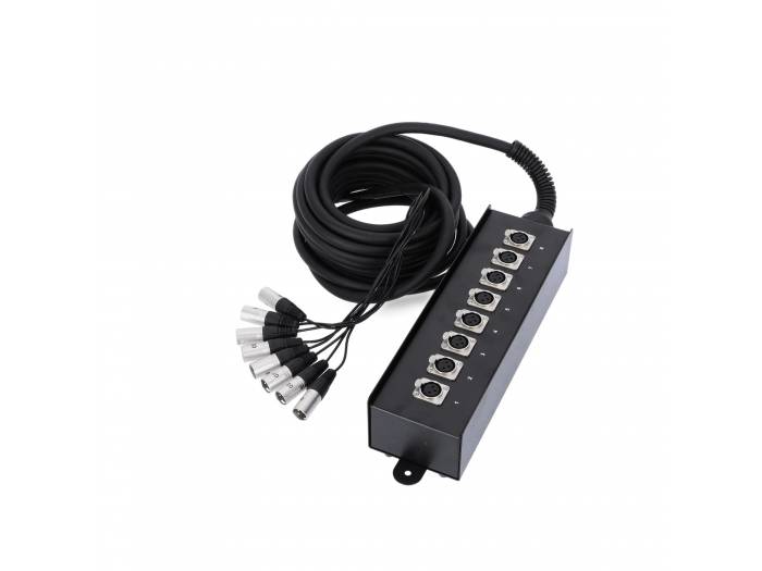 Adam Hall Cables K 8C 10 - Cajetín de Escenario 8/0 10 m