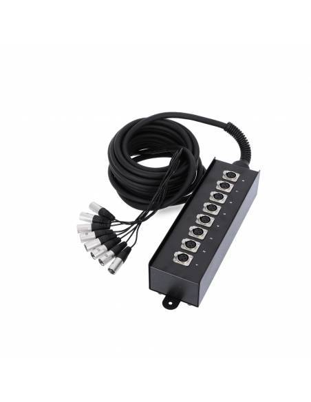 Adam Hall Cables K 8C 10 - Cajetín de Escenario 8/0 10 m