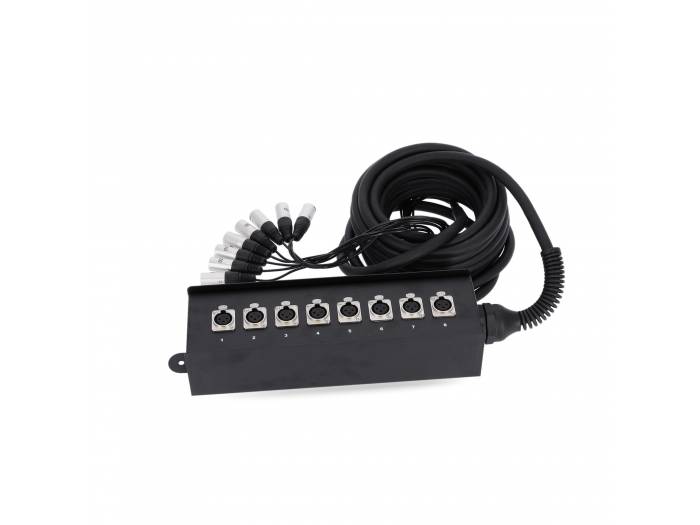 Adam Hall Cables K 8C 10 - Cajetín de Escenario 8/0 10 m