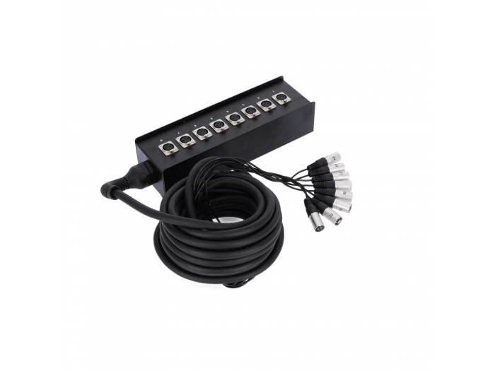 Adam Hall Cables K 8C 10 - Cajetín de Escenario 8/0 10 m