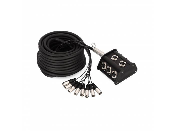 Adam Hall Cables K 8 C 15 P - Cajetín de Escenario 8/0 15 m