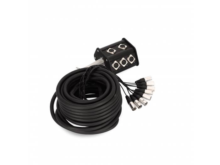 Adam Hall Cables K 8 C 15 P - Cajetín de Escenario 8/0 15 m