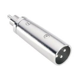 Adam Hall Connectors 7867 - Adaptador de XLR macho a RCA macho