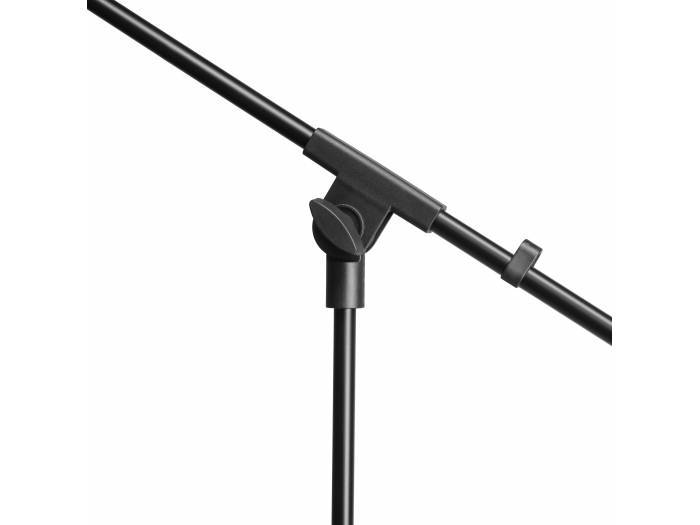 Adam Hall Stands S 5 BE - Pie de Micrófono negro con Jirafa