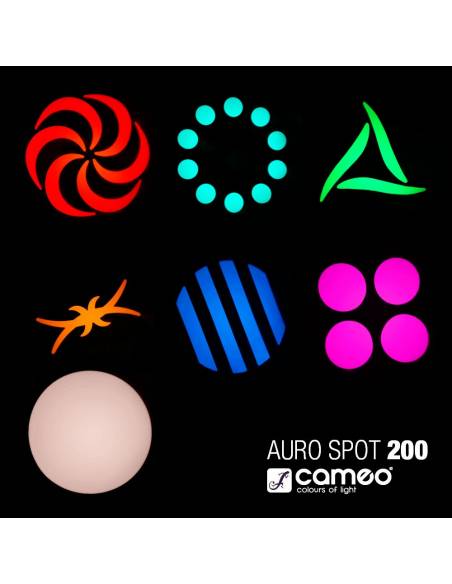 Cameo AURO® SPOT 200 - Cabeza móvil de LEDs