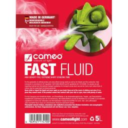 Cameo FAST FLUID 5 L - Líquido de niebla de muy alta densidad y efecto muy corto - 5 L - 1 2