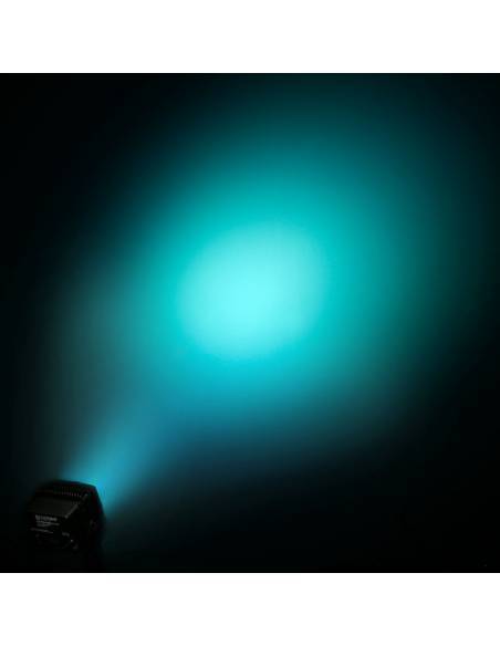 Cameo FLOOD 600 IP65 - Proyector de exterior con 9 LED RGBWA+UV 6 en 1 de 12 W