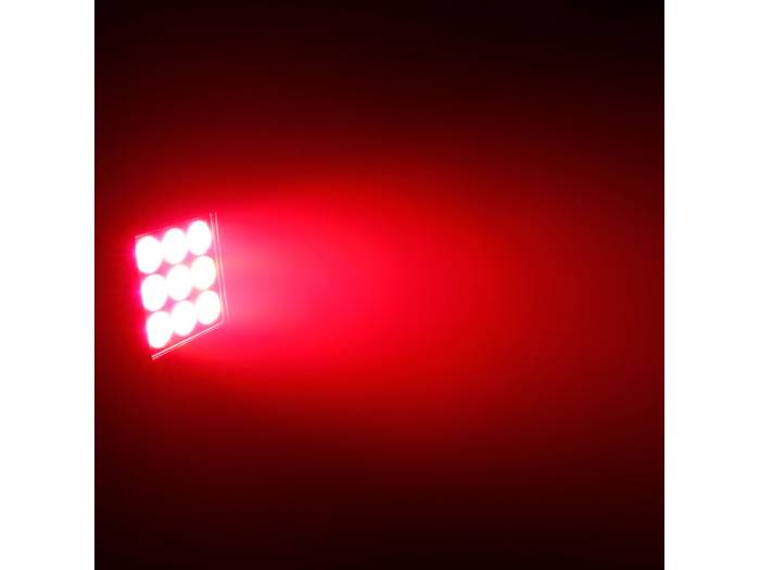 Cameo FLOOD 600 IP65 - Proyector de exterior con 9 LED RGBWA+UV 6 en 1 de 12 W