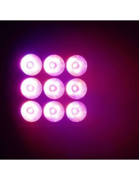 Cameo FLOOD 600 IP65 - Proyector de exterior con 9 LED RGBWA+UV 6 en 1 de 12 W
