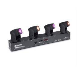 Cameo HYDRABEAM 400 RGBW - Set con 4 cabezas móviles ultrarrápidas de LEDs RGBW CREE de 10 W