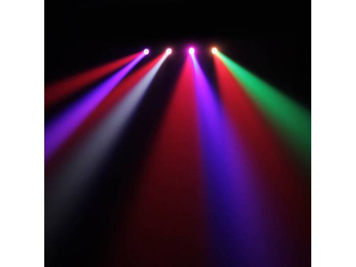 Cameo HYDRABEAM 400 RGBW - Set con 4 cabezas móviles ultrarrápidas de LEDs RGBW CREE de 10 W