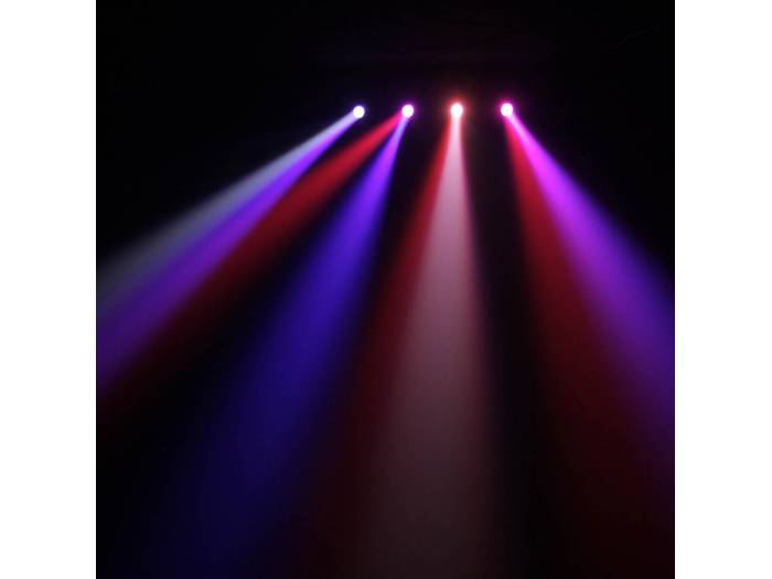 Cameo HYDRABEAM 400 RGBW - Set con 4 cabezas móviles ultrarrápidas de LEDs RGBW CREE de 10 W