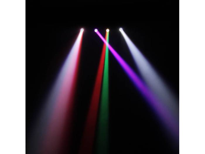 Cameo HYDRABEAM 400 RGBW - Set con 4 cabezas móviles ultrarrápidas de LEDs RGBW CREE de 10 W