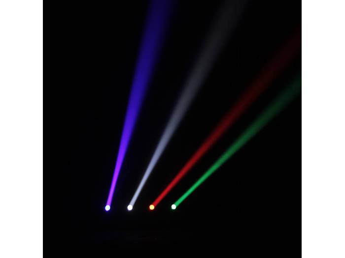 Cameo HYDRABEAM 400 RGBW - Set con 4 cabezas móviles ultrarrápidas de LEDs RGBW CREE de 10 W