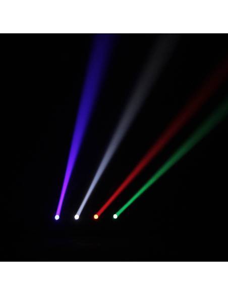 Cameo HYDRABEAM 400 RGBW - Set con 4 cabezas móviles ultrarrápidas de LEDs RGBW CREE de 10 W