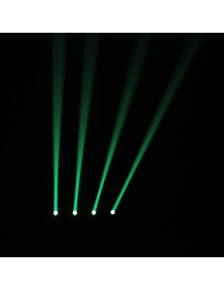 Cameo HYDRABEAM 400 RGBW - Set con 4 cabezas móviles ultrarrápidas de LEDs RGBW CREE de 10 W