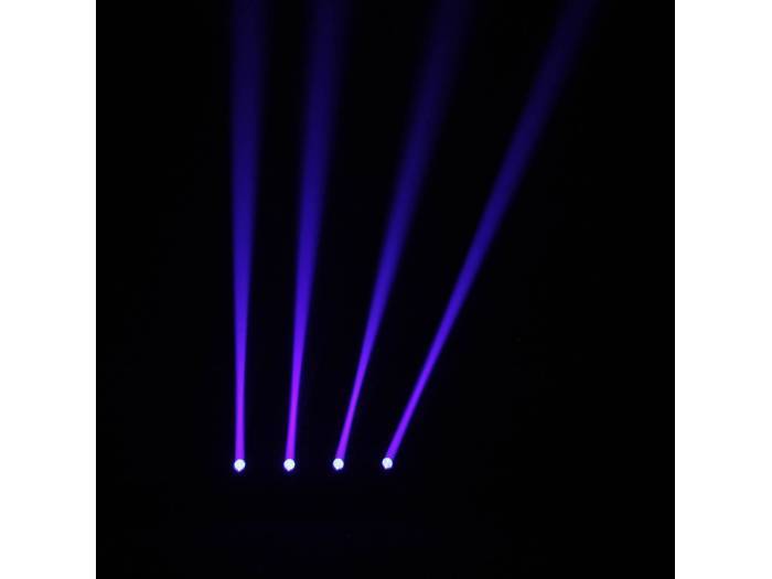 Cameo HYDRABEAM 400 RGBW - Set con 4 cabezas móviles ultrarrápidas de LEDs RGBW CREE de 10 W