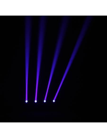 Cameo HYDRABEAM 400 RGBW - Set con 4 cabezas móviles ultrarrápidas de LEDs RGBW CREE de 10 W