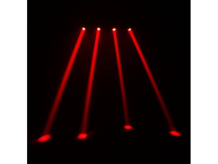 Cameo HYDRABEAM 400 RGBW - Set con 4 cabezas móviles ultrarrápidas de LEDs RGBW CREE de 10 W