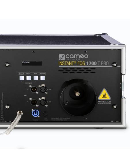 Cameo INSTANT FOG 1700 T PRO - Máquina de niebla para giras con 1700 W de potencia de calentamiento