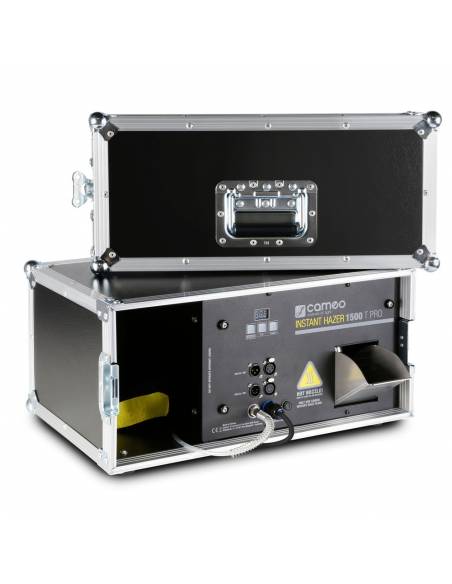 Cameo INSTANT HAZER 1500 T PRO - Máquina de neblina con flightcase y control por microprocesador