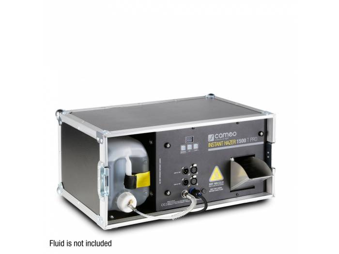 Cameo INSTANT HAZER 1500 T PRO - Máquina de neblina con flightcase y control por microprocesador
