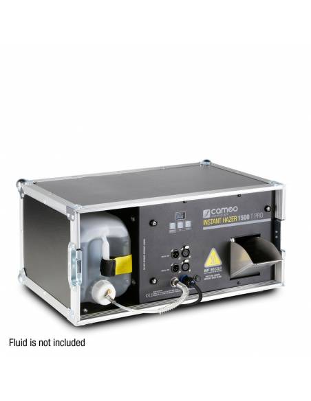 Cameo INSTANT HAZER 1500 T PRO - Máquina de neblina con flightcase y control por microprocesador