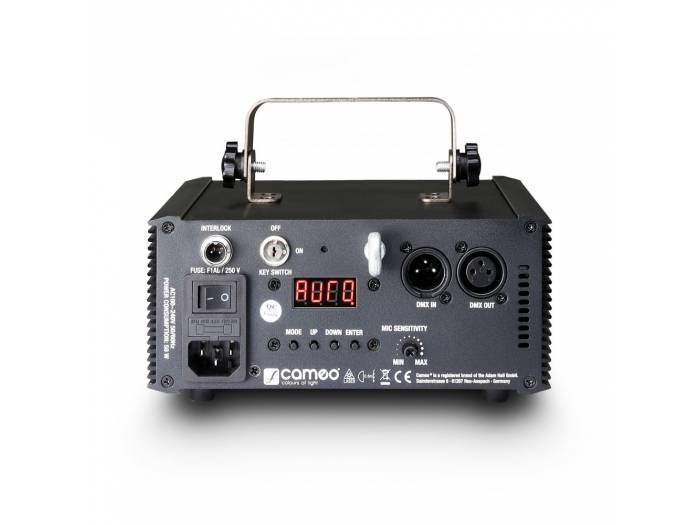 Cameo WOOKIE 400 RGB - Láser de animación 400 mW RGB - 5