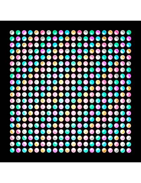 Cameo MATRIX PANEL 10 W RGB - Panel de matriz de LED RGB 5 x 5 con control individual de píxeles - 10