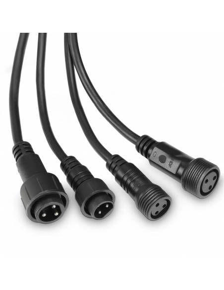 Cameo FLAT PRO® 12 IP65 - Foco Outdoor PAR LED RGBWA plano 12 x 10 W con Carcasa negra