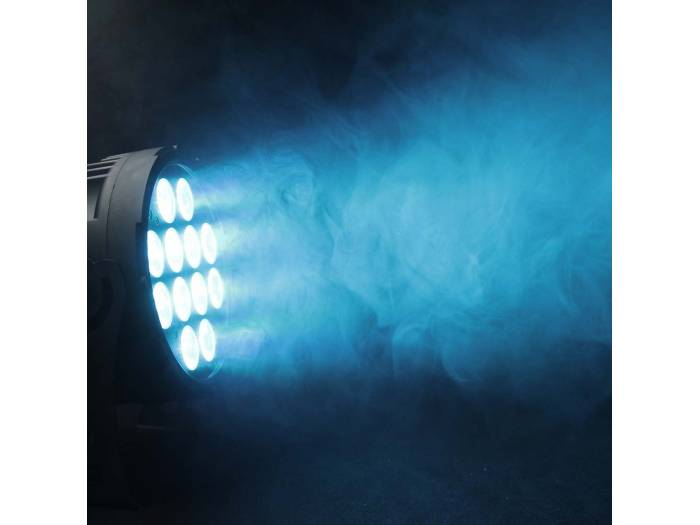 Cameo FLAT PRO® 12 IP65 - Foco Outdoor PAR LED RGBWA plano 12 x 10 W con Carcasa negra