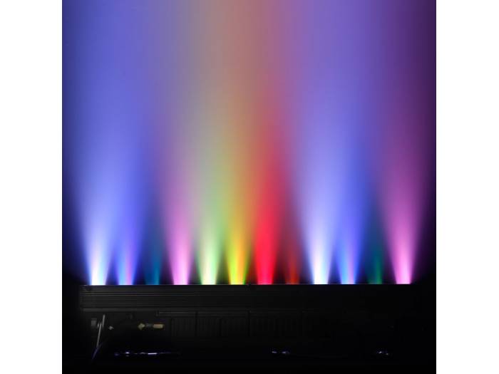 Cameo PIXBAR 600 PRO IP65 - Barra de LED RGBWA+UV 12 × 12 W compatible con RDM para exterior