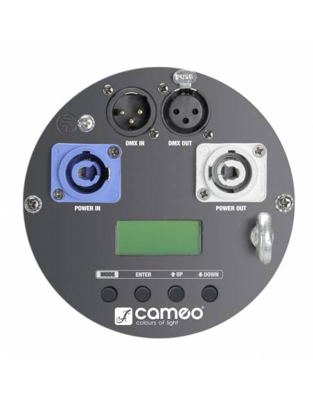 Cameo STUDIO PAR 64 RGBW AU 12W - 12 focos LED RGBWA de 12 W + foco UV PAR con carcasa negra - 4