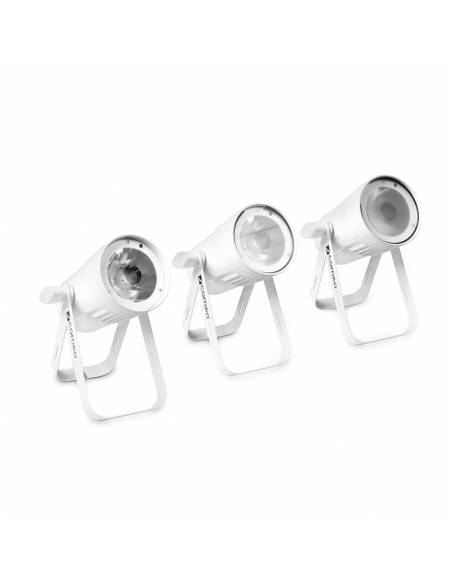 Cameo Q-SPOT 15 RGBW WH - Foco compacto con LED RGBW de 15 W y carcasa blanco