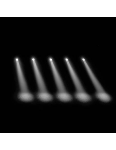 Cameo Q-SPOT 15 W - Foco de iluminación compacto con LED de 15 W blanco cálido en carcasa negra