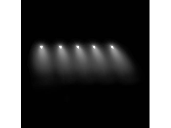 Cameo Q-SPOT 15 W - Foco de iluminación compacto con LED de 15 W blanco cálido en carcasa negra