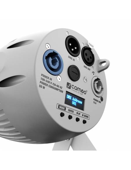 Cameo Q-SPOT 40 WW WH - Foco compacto con LED WW de 40 W en color blanco