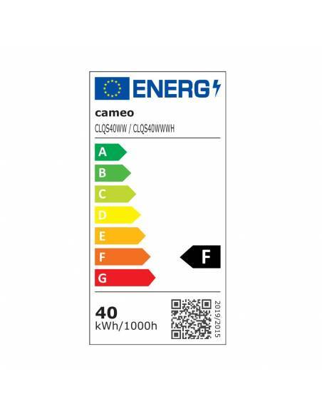 Cameo Q-SPOT 40 WW WH - Foco compacto con LED WW de 40 W en color blanco