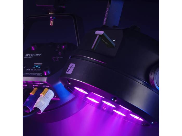 Projecteur PAR LED RGBW Cameo ROOT PAR 4 - 7 X 4 W, 1350 Lm, Contrôle DMX Et USB