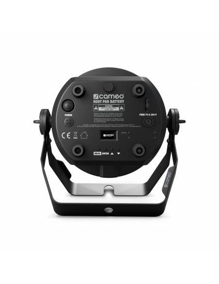 Cameo ROOT® PAR BATTERY - Foco PAR a pilas con 5 LED RGBW de 4 W