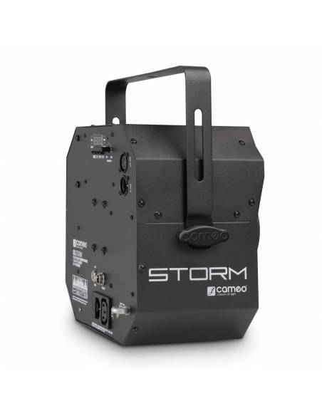 Cameo STORM - Efecto de luces 3 en 1, 5 x 3 W RGBWA derby, estrobo y láser grating