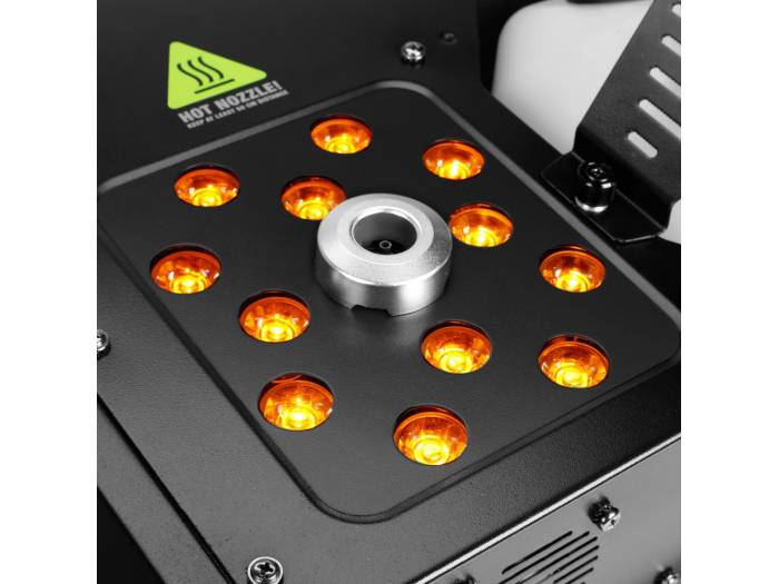 Cameo STEAM WIZARD 2000 - Máquina de niebla con LED RGBA que añaden efectos de color a la niebla