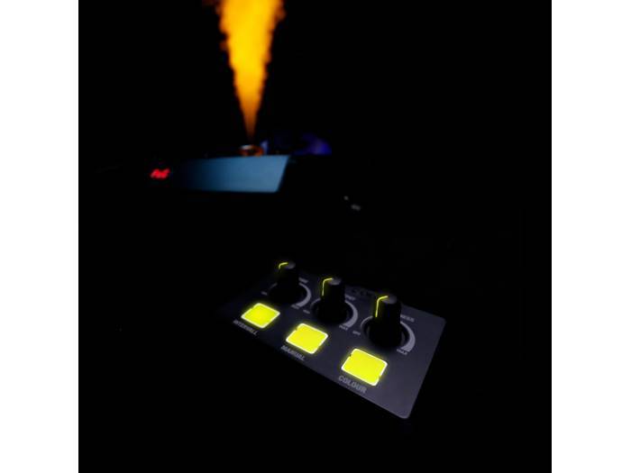 Cameo STEAM WIZARD 2000 - Máquina de niebla con LED RGBA que añaden efectos de color a la niebla