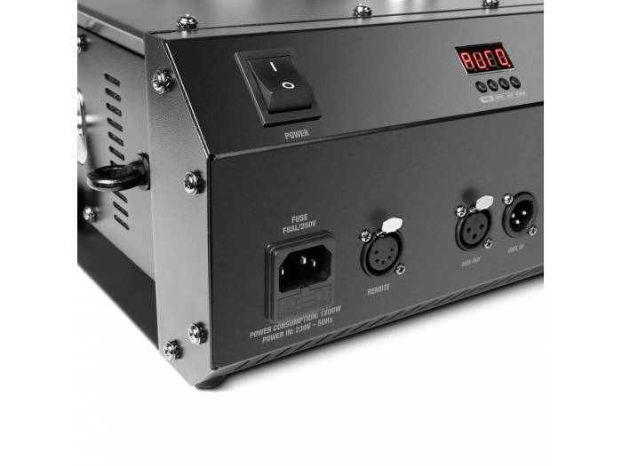 Cameo STEAM WIZARD 2000 - Máquina de niebla con LED RGBA que añaden efectos de color a la niebla