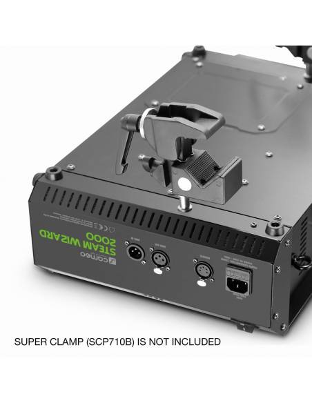 Cameo STEAM WIZARD 2000 - Máquina de niebla con LED RGBA que añaden efectos de color a la niebla