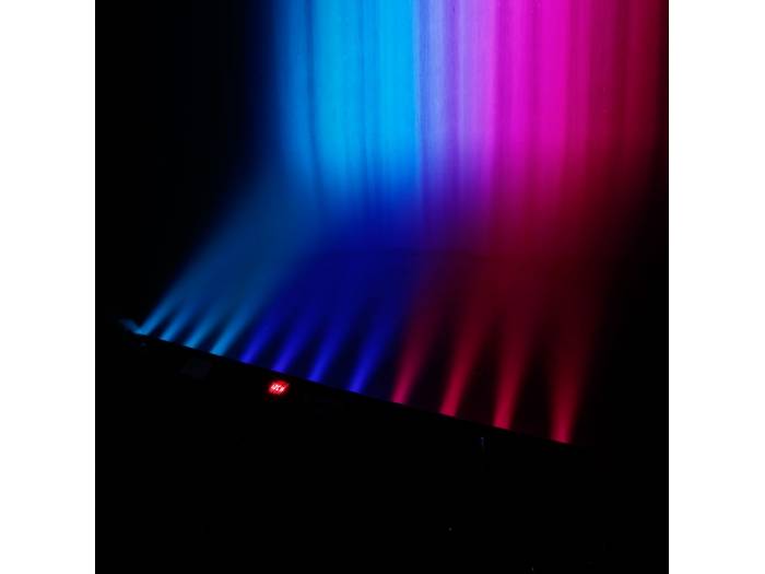 Cameo TRIBAR 200 IR - Barra de LEDs tricolor 12 x 3 W con carcasa negra y mando a distancia por infrarrojos