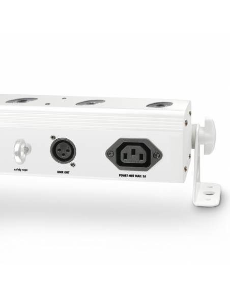 Cameo TRIBAR 200 IR WH - Barra de LEDs tricolor 12 x 3 W con carcasa blanco y mando a distancia por infrarrojos