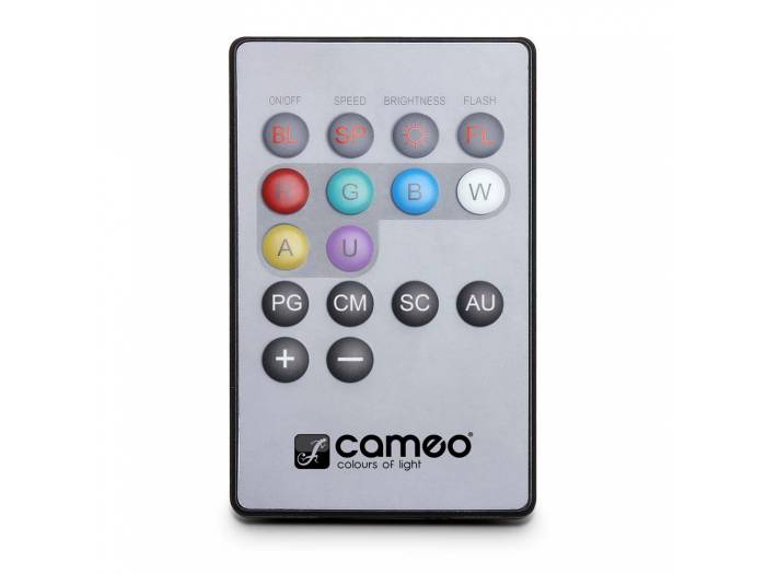 Cameo TRIBAR 200 IR WH - Barra de LEDs tricolor 12 x 3 W con carcasa blanco y mando a distancia por infrarrojos