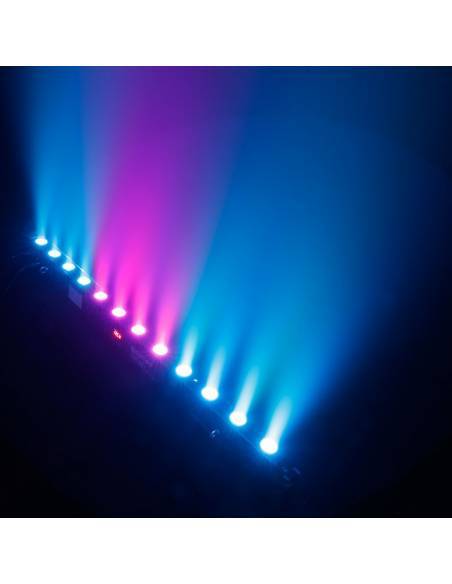 Cameo TRIBAR 200 IR WH - Barra de LEDs tricolor 12 x 3 W con carcasa blanco y mando a distancia por infrarrojos